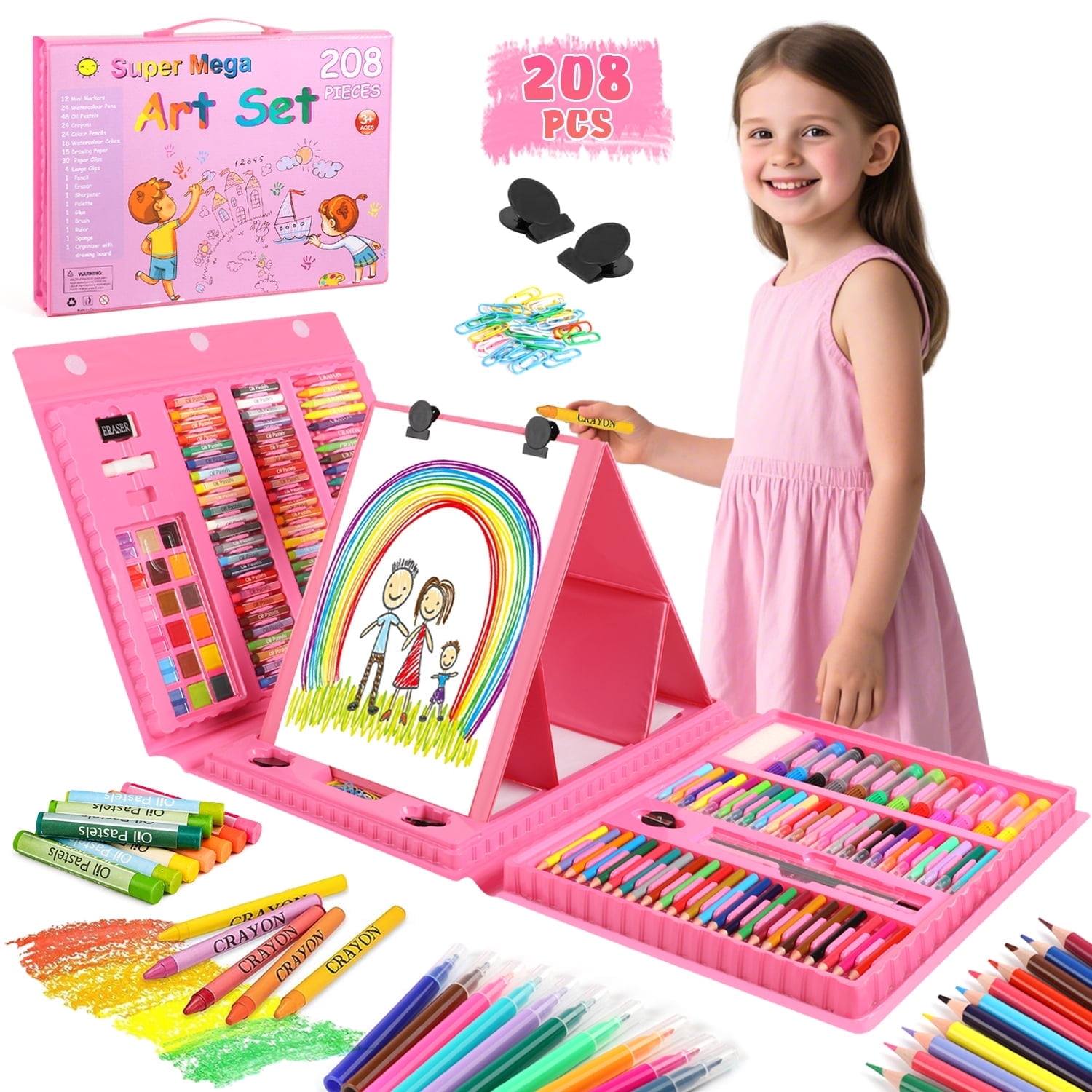 Super Mega Art Set 208pcs