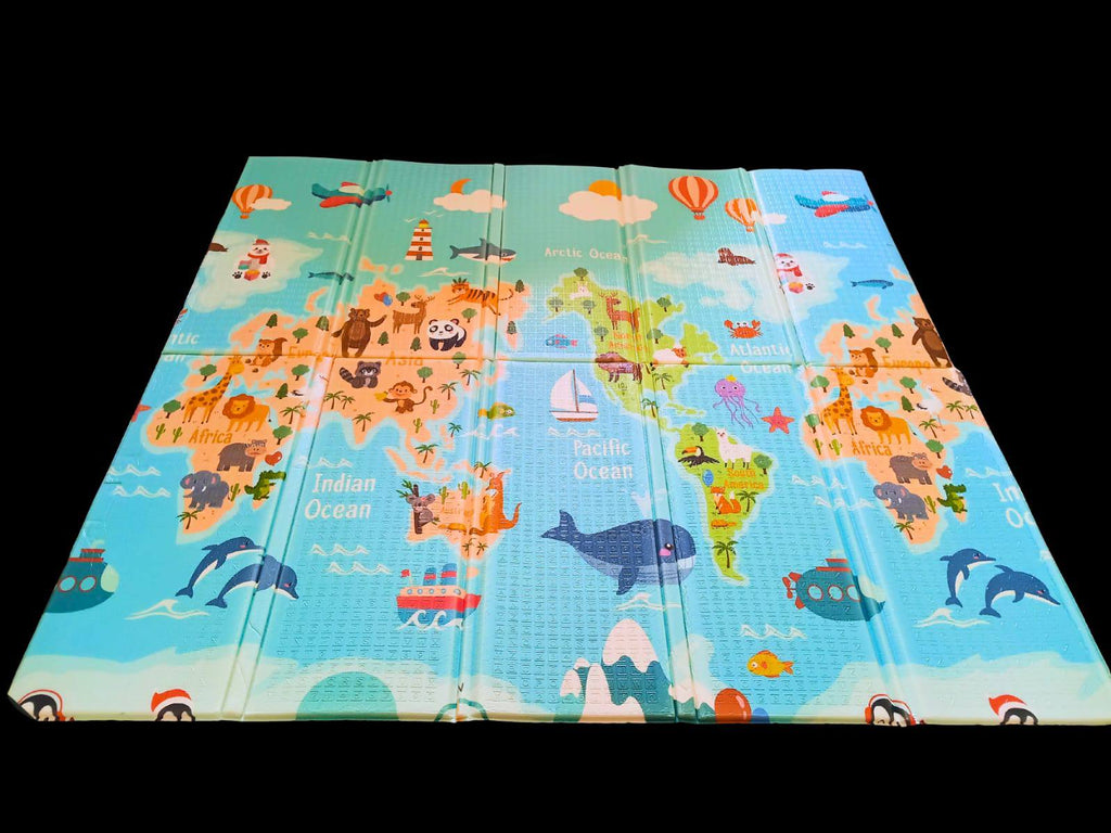 ✨ Tapis mousse bébé 200×180cm – حماية كاملة
