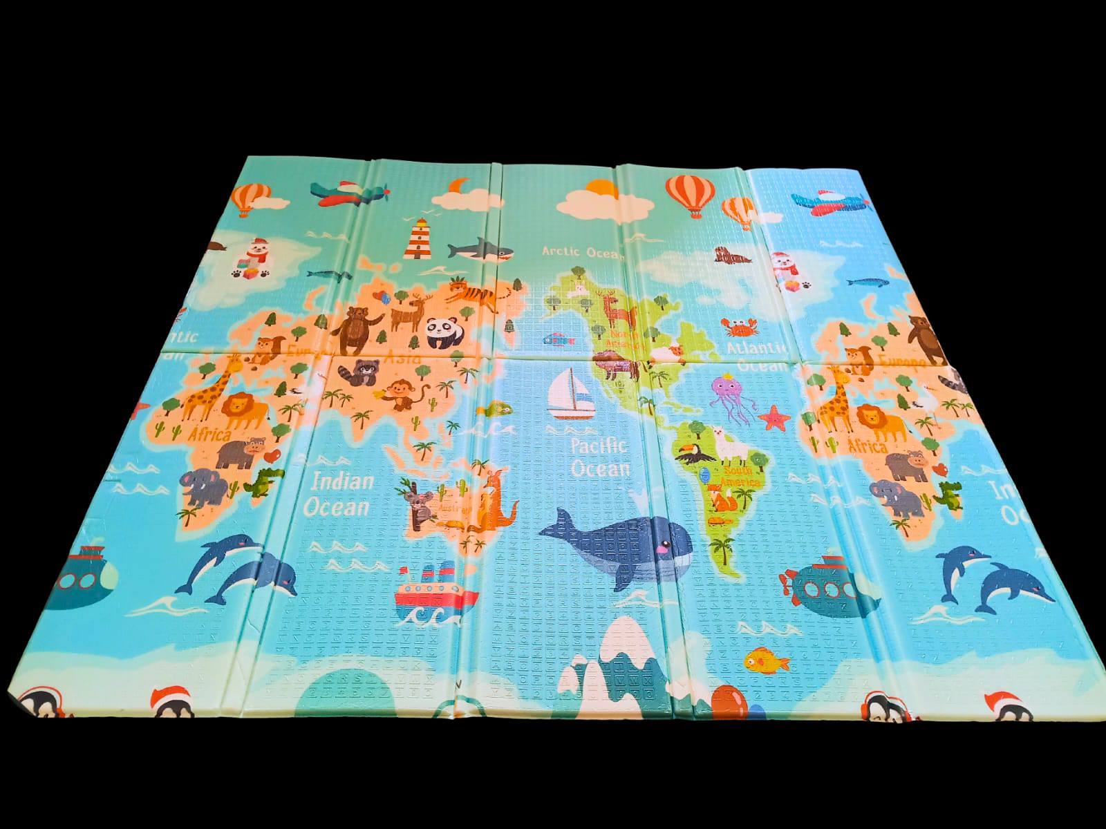 ✨ Tapis mousse bébé 200×180cm – حماية كاملة
