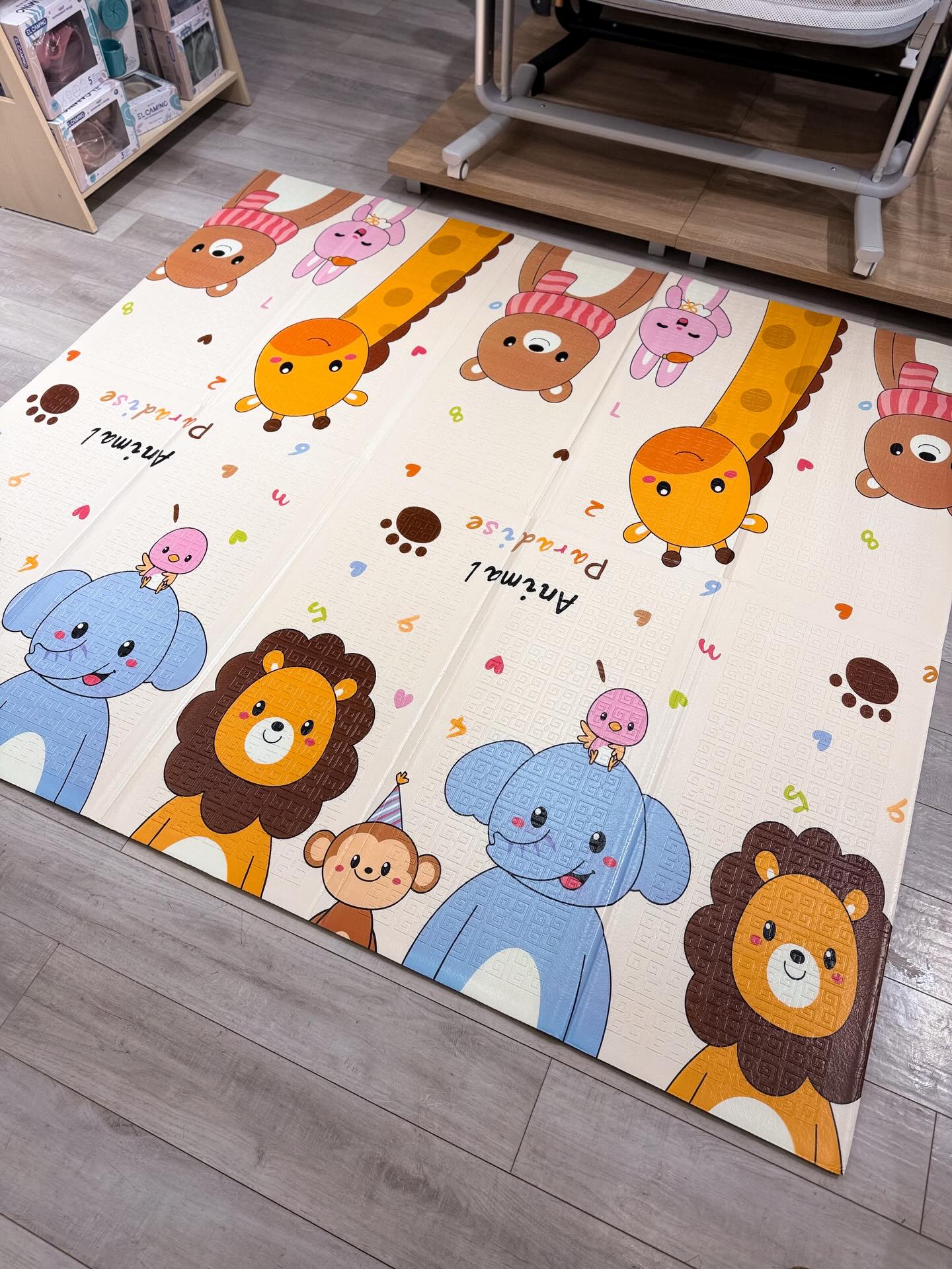 ✨ Tapis mousse bébé 200×180cm – حماية كاملة