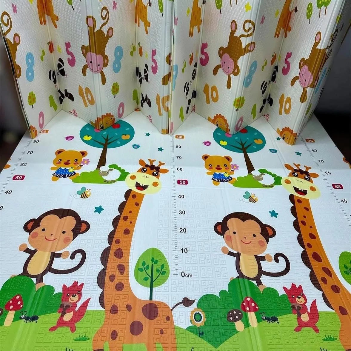 ✨ Tapis mousse bébé 200×180cm – حماية كاملة